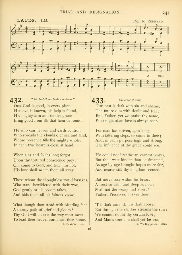 Hymns of the Church Universal page 256