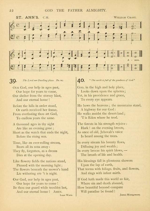 Hymns of the Church Universal page 37