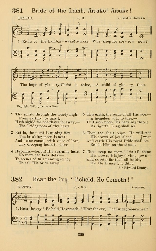 Hymns of Grace and Truth page 329