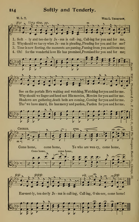 Hymns of His Grace: No. 1 page 112