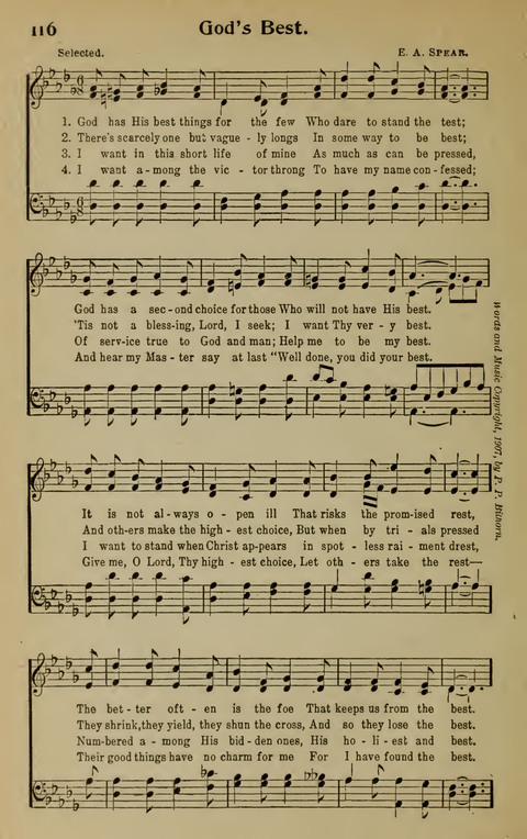 Hymns of His Grace: No. 1 page 114