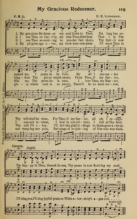 Hymns of His Grace: No. 1 page 117