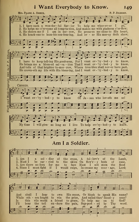 Hymns of His Grace: No. 1 page 147