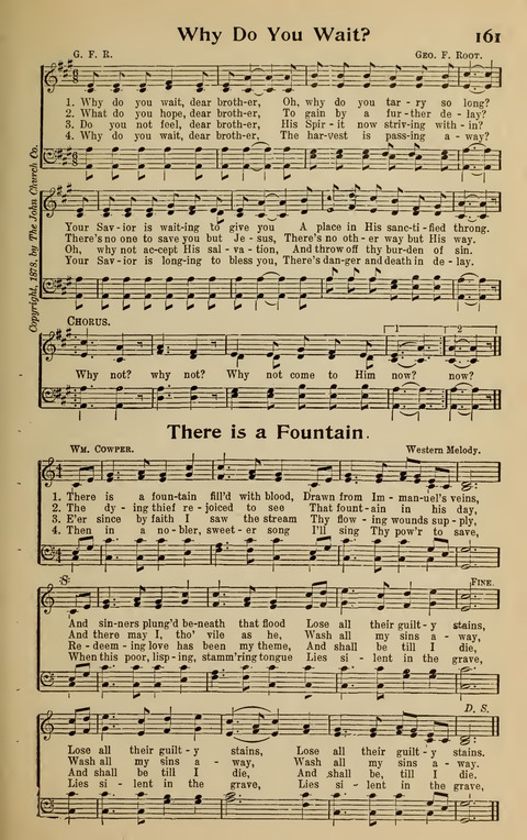 Hymns of His Grace: No. 1 page 159