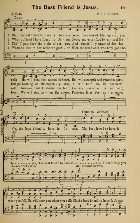 Hymns of His Grace: No. 1 page 59