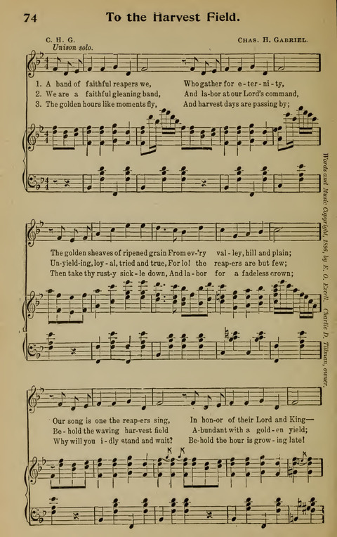 Hymns of His Grace: No. 1 page 72