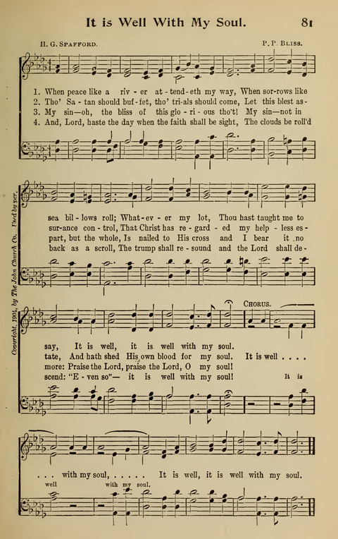 Hymns of His Grace: No. 1 page 79