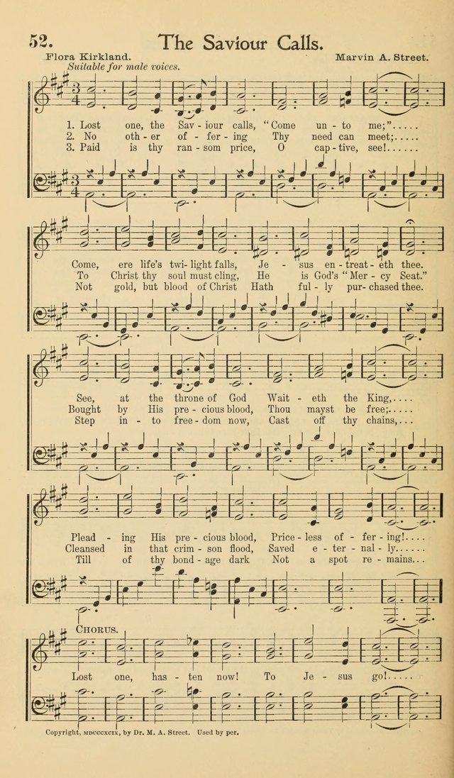 Hymns of the Kingdom: for use in religious meetings page 52