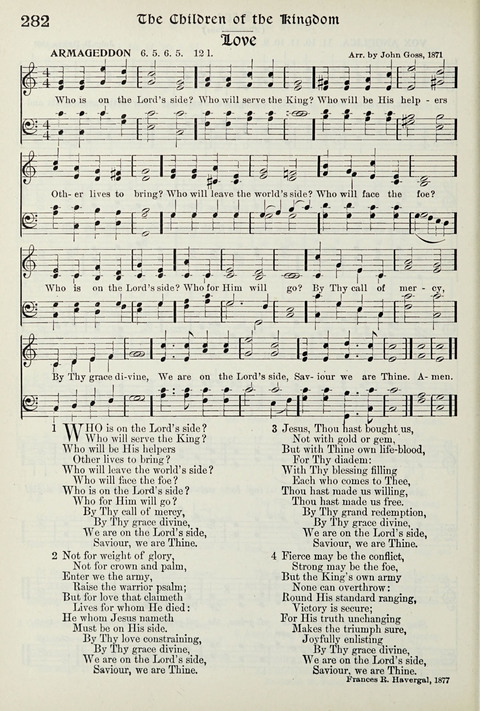 Hymns of the Kingdom of God page 282