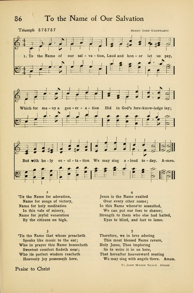 Hymns of the Living Church page 100