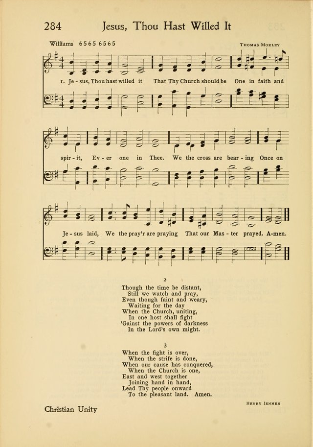 Hymns of the Living Church page 309