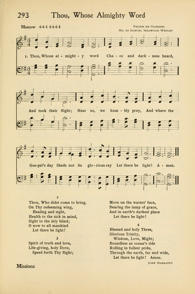 Hymns of the Living Church page 318