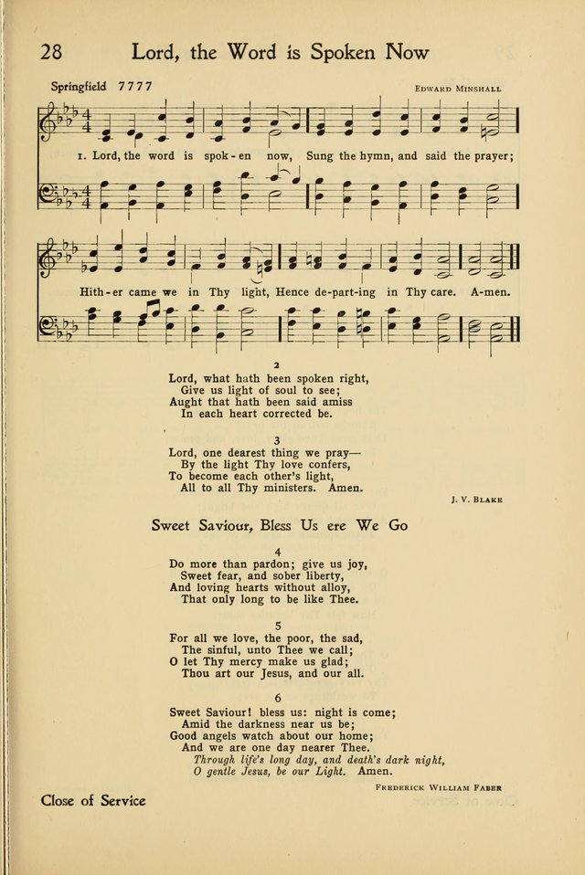 Hymns of the Living Church page 32