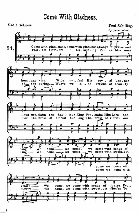 Harmonies of Praise: for a Junior Congregation page 22