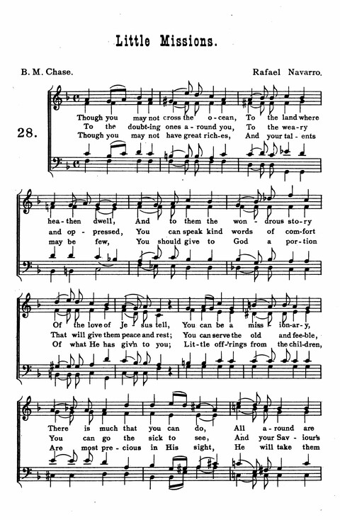 Harmonies of Praise: for a Junior Congregation page 28
