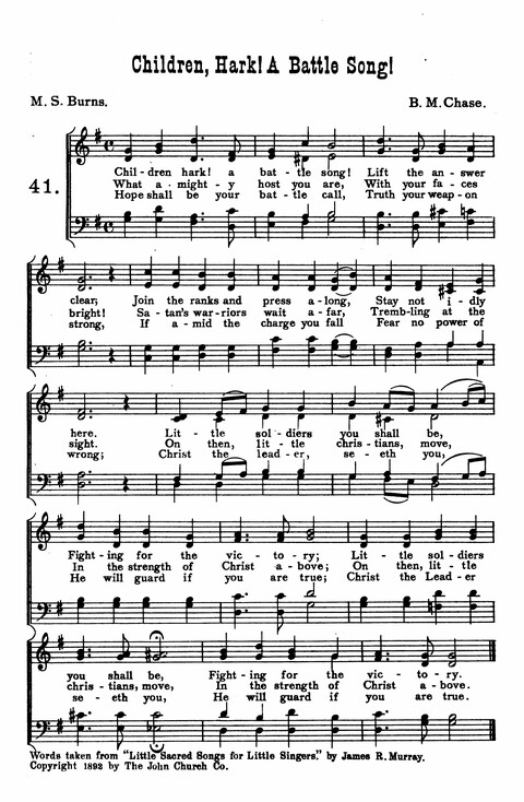 Harmonies of Praise: for a Junior Congregation page 41