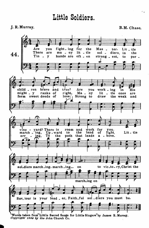Harmonies of Praise: for a Junior Congregation page 44