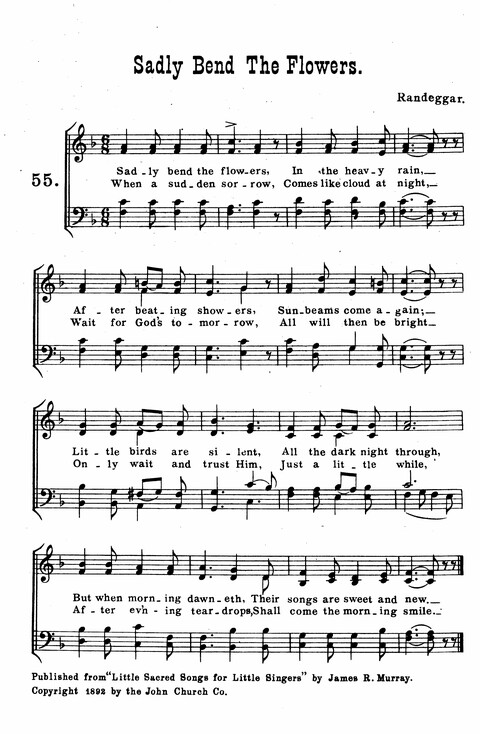 Harmonies of Praise: for a Junior Congregation page 55