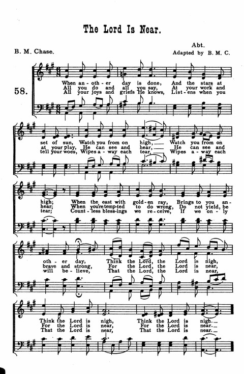 Harmonies of Praise: for a Junior Congregation page 58