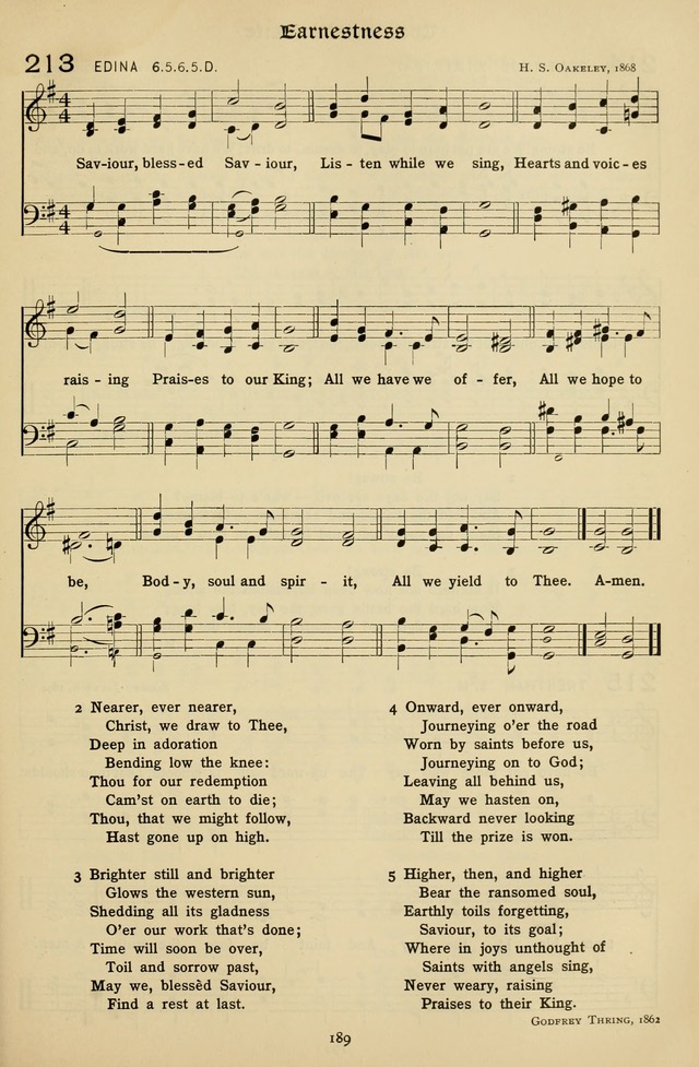 The Hymnal of Praise page 190