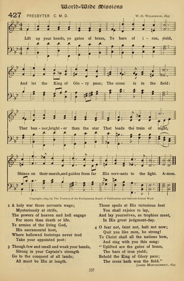 The Hymnal of Praise page 358