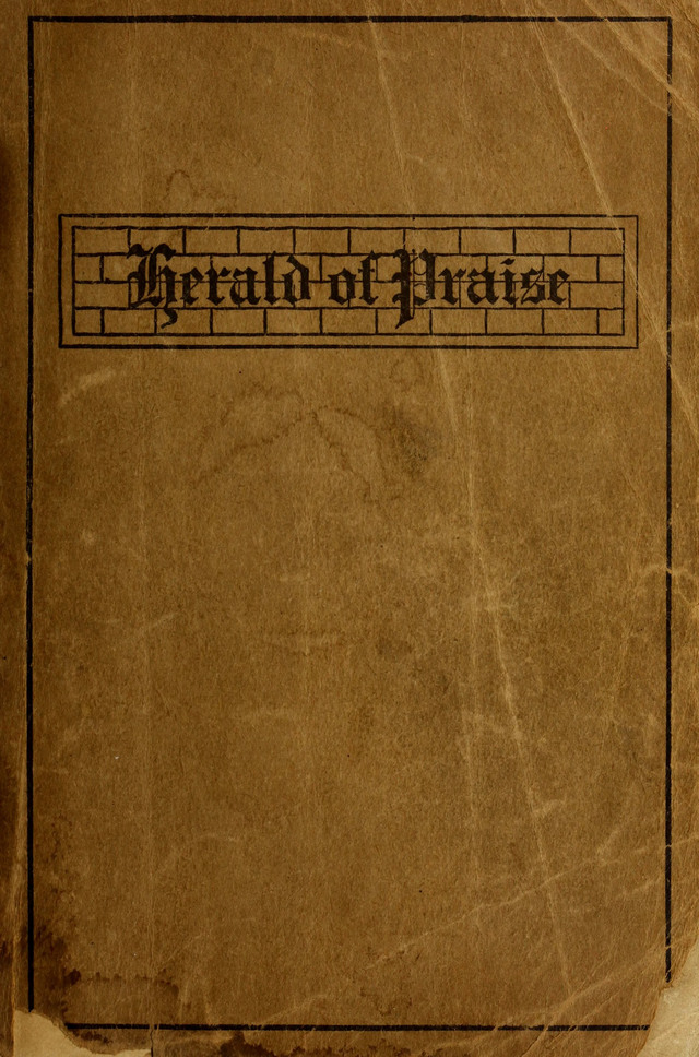 Herald of Praise page cover