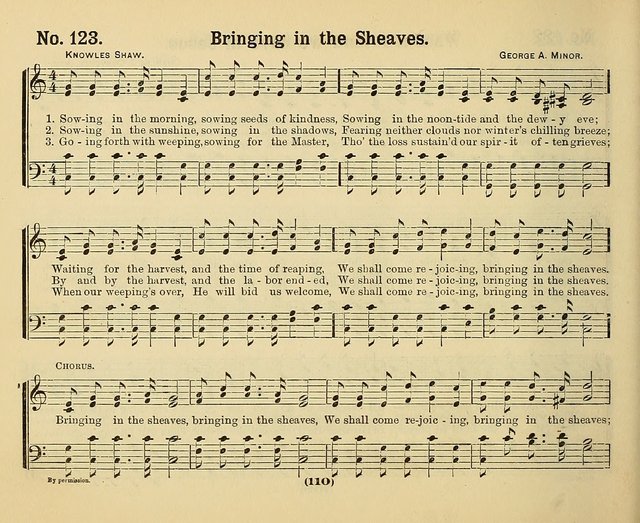 Hymns of Praise with Tunes: selected for use in Sunday school, prayer meeting, and home circle page 110