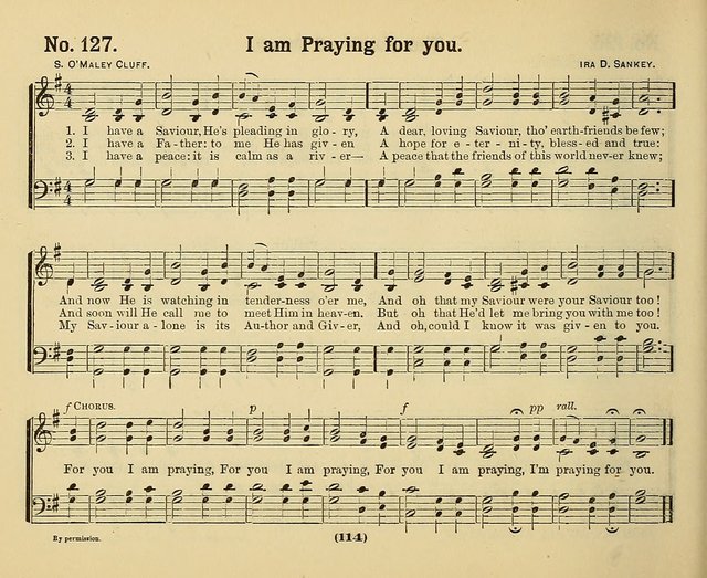 Hymns of Praise with Tunes: selected for use in Sunday school, prayer meeting, and home circle page 114