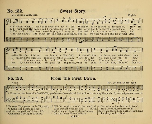 Hymns of Praise with Tunes: selected for use in Sunday school, prayer meeting, and home circle page 117