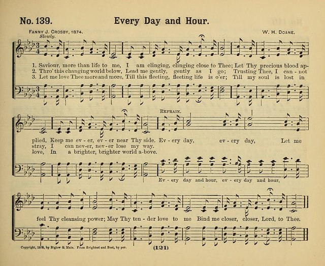Hymns of Praise with Tunes: selected for use in Sunday school, prayer meeting, and home circle page 121