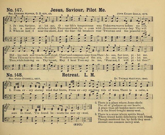 Hymns of Praise with Tunes: selected for use in Sunday school, prayer meeting, and home circle page 127