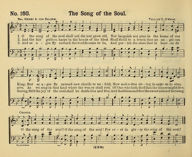 Hymns of Praise with Tunes: selected for use in Sunday school, prayer meeting, and home circle page 138
