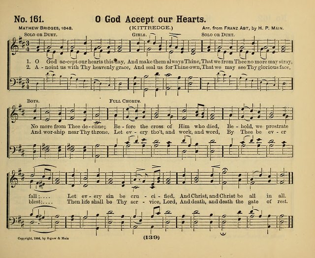 Hymns of Praise with Tunes: selected for use in Sunday school, prayer meeting, and home circle page 139