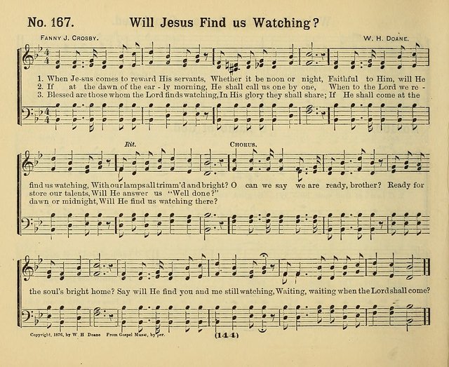 Hymns of Praise with Tunes: selected for use in Sunday school, prayer meeting, and home circle page 144