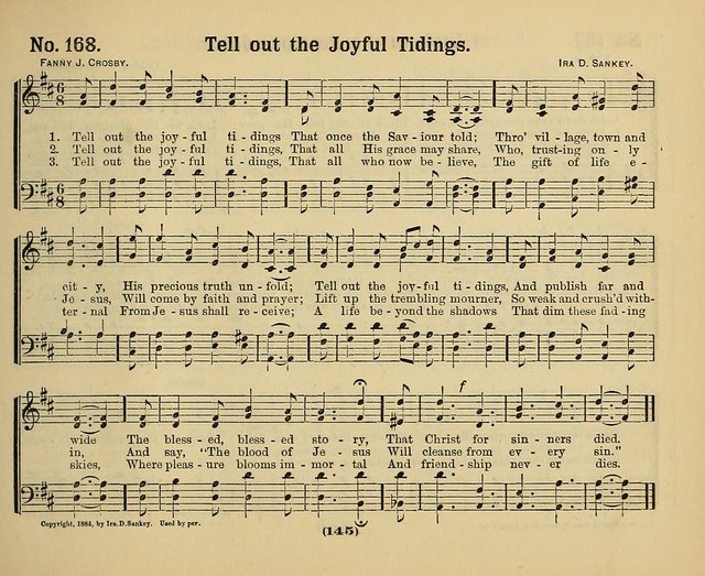 Hymns of Praise with Tunes: selected for use in Sunday school, prayer meeting, and home circle page 145