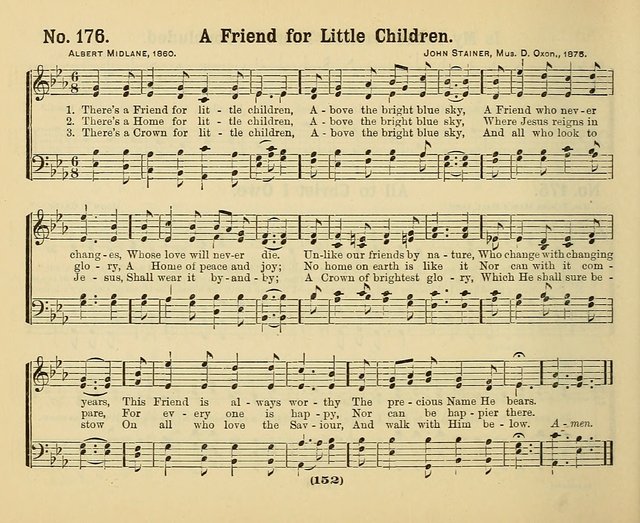 Hymns of Praise with Tunes: selected for use in Sunday school, prayer meeting, and home circle page 152