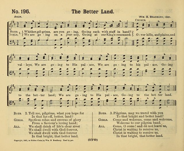 Hymns of Praise with Tunes: selected for use in Sunday school, prayer meeting, and home circle page 170