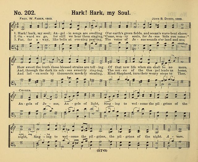Hymns of Praise with Tunes: selected for use in Sunday school, prayer meeting, and home circle page 176