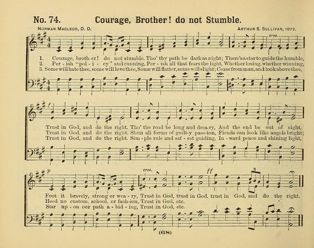 Hymns of Praise with Tunes: selected for use in Sunday school, prayer meeting, and home circle page 68