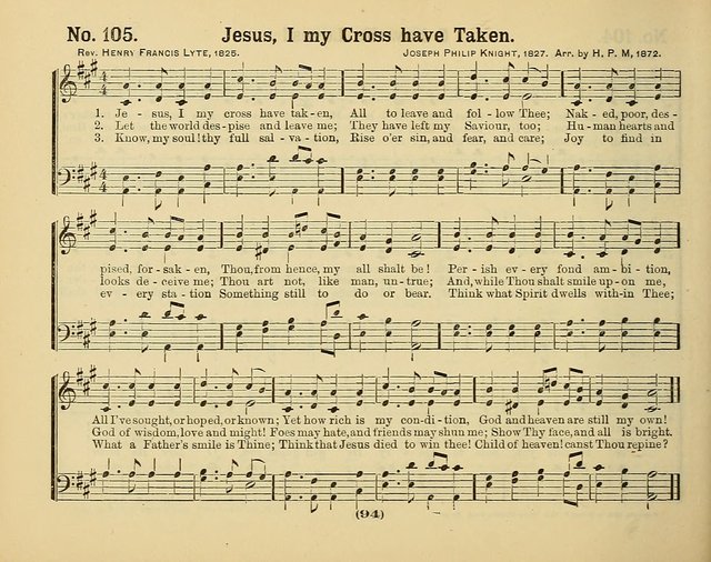 Hymns of Praise with Tunes: selected for use in Sunday school, prayer meeting, and home circle page 94