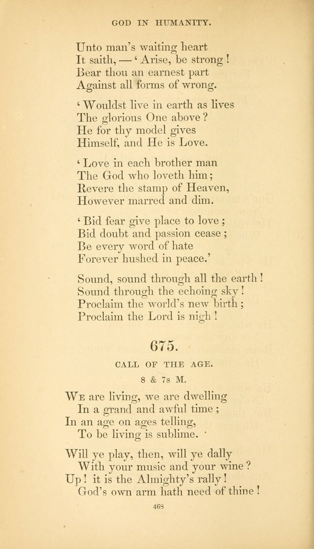 Hymns of the Spirit page 476