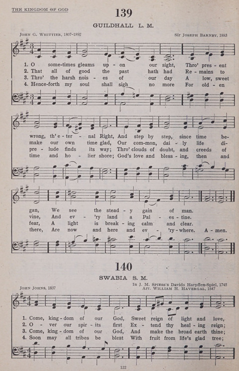 Hymns of the United Church page 122