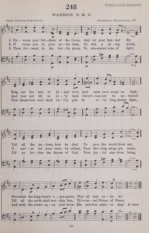 Hymns of the United Church page 219