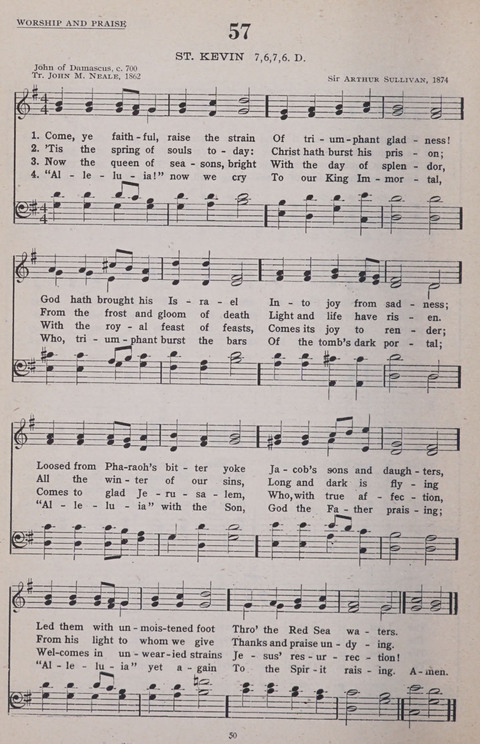 Hymns of the United Church page 50