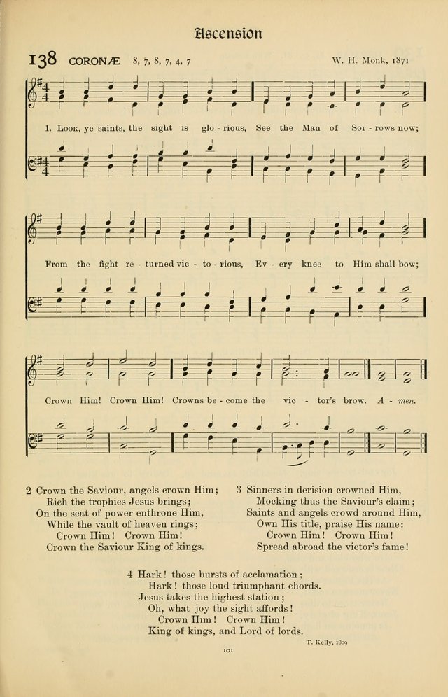 Hymns of Worship and Service page 101