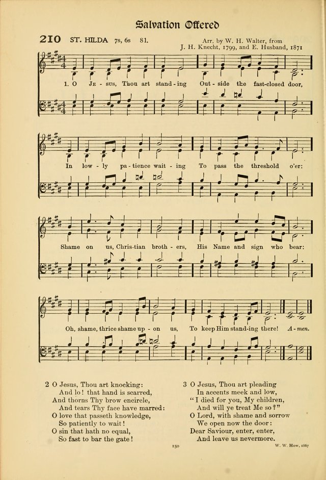 Hymns of Worship and Service page 150