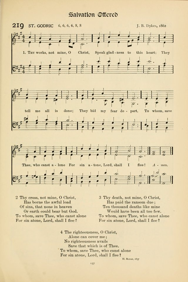 Hymns of Worship and Service page 157