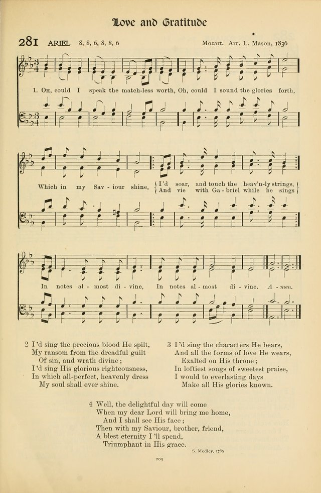 Hymns of Worship and Service page 205