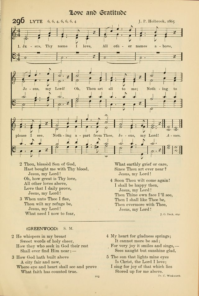 Hymns of Worship and Service page 215