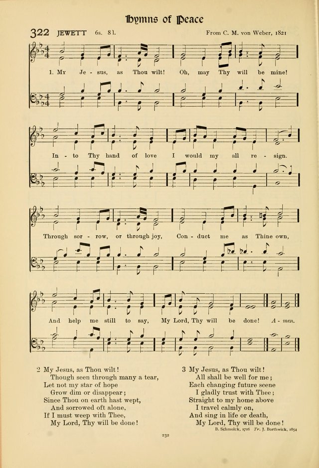 Hymns of Worship and Service page 232